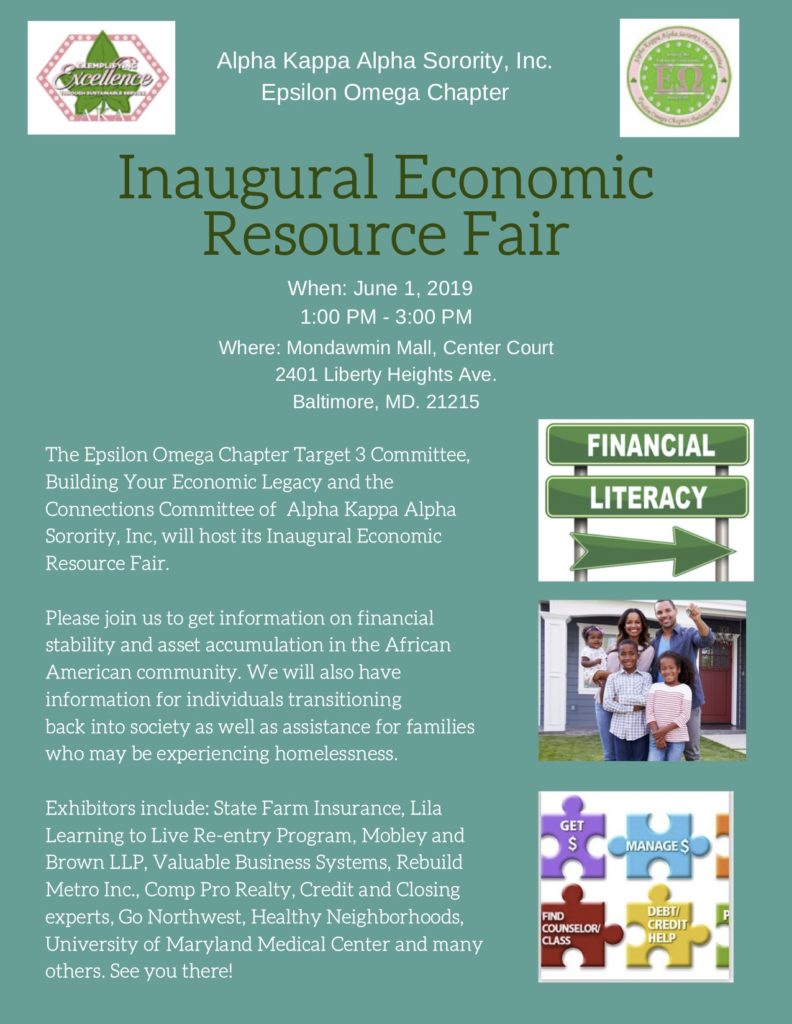 Inaugural Economic Resource Fair